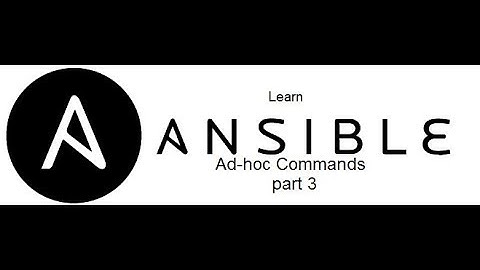Ansible ad-hoc commands in Telugu Part (3/5) | Devops Tutorial for beginners