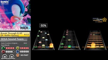 Clone Hero - "Break Through It All (feat. Kellin Quinn)" - SEGA | Chart Preview
