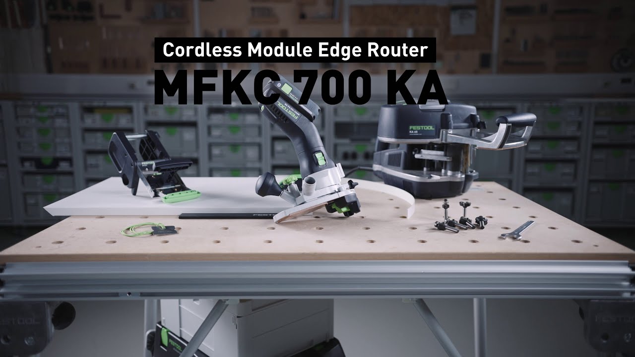 Cordless Module Edge Router MFKC 700 KA (available from September 2025 ...
