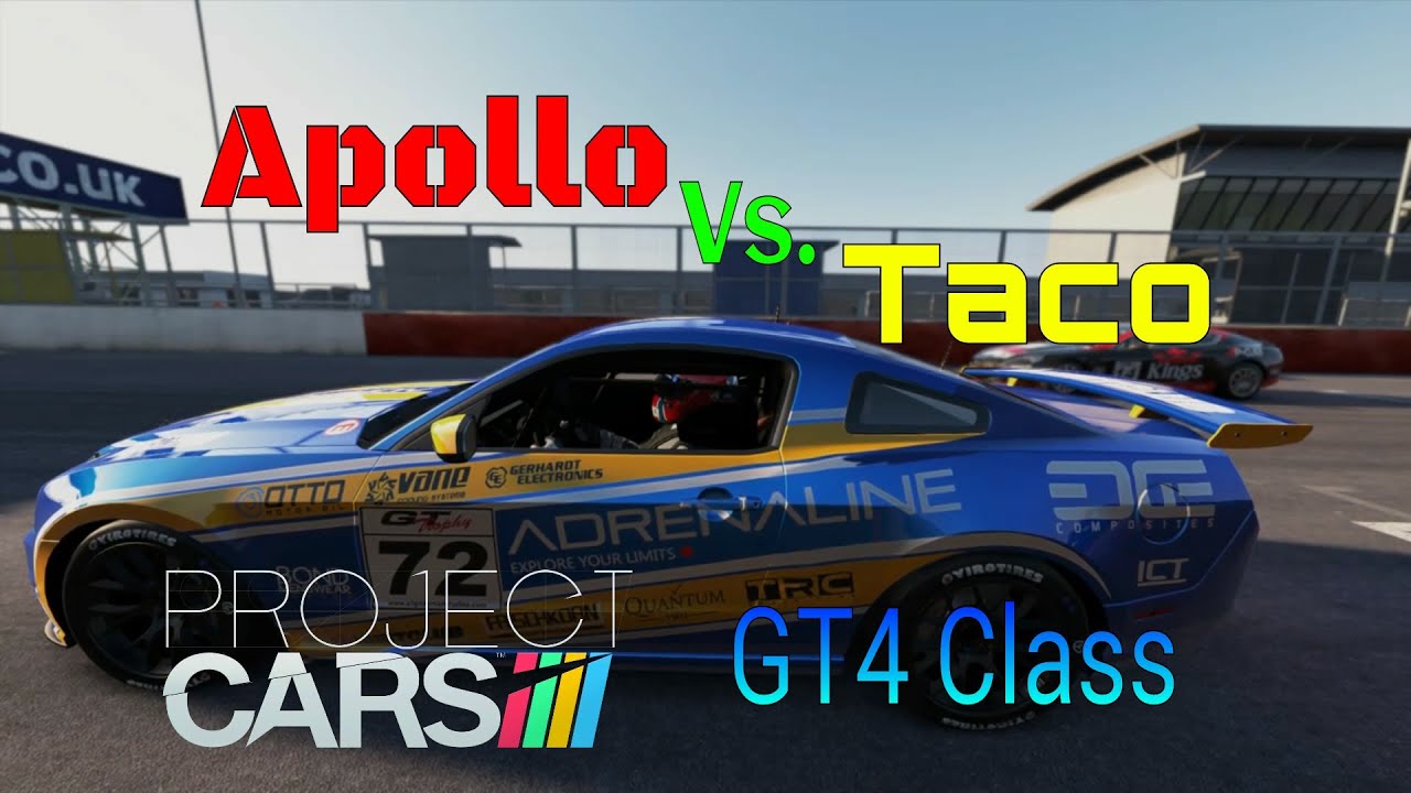 Taco Motor Cars Racing Project Cars: Apollo Vs. Taco RACE 1 & 2 (GT4 Class) - YouTube