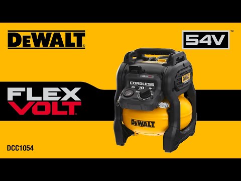 Compresseur sur batterie DEWALT DCC1054 : Une première au monde ! - Blog de  Novi-Clous