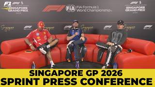 F1 Drivers Sprint Press Conference Singapore GP 2026