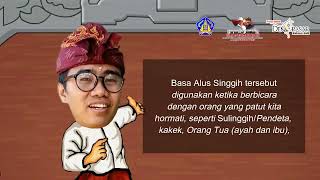 Basa Alus Singgih Basa Alus Singgih
