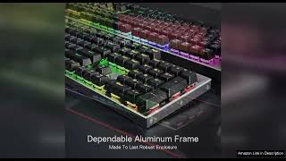 Redragon K556 PRO Upgraded Wireless RGB Gaming Keyboard, BT/2.4Ghz Review