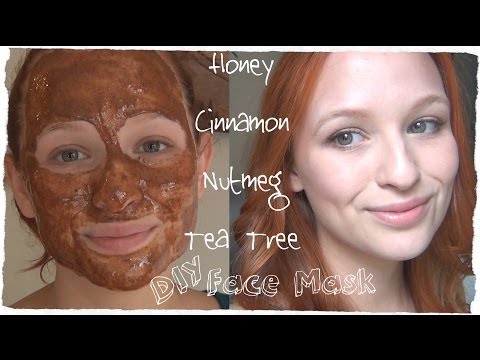 Honey cinnamon and nutmeg mask