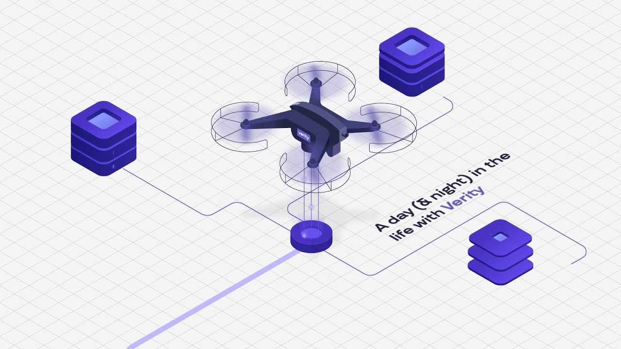 Warehouse Drone Management — Isometric explainer video