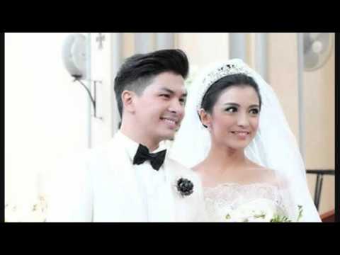  Gaun pengantin Chelsea Olivia  bertabur ratusan kristal 