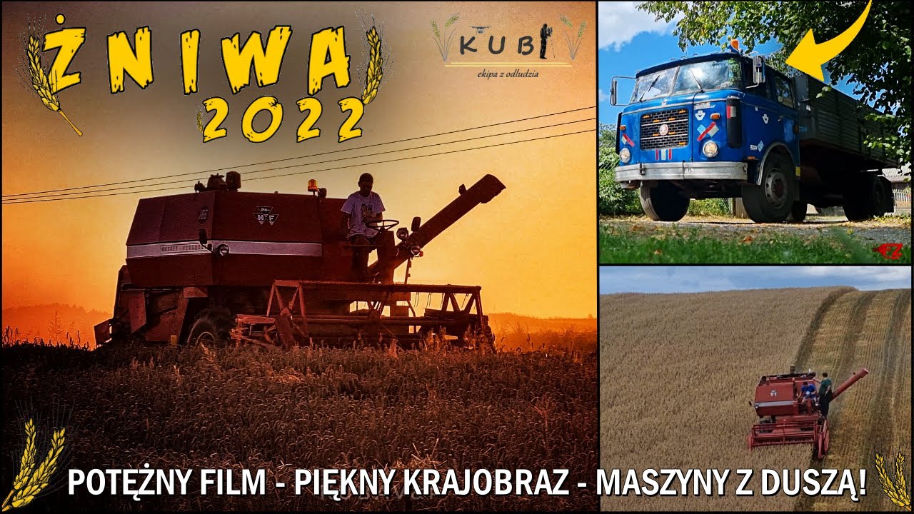 ☆ ŻNIWA 2022 na KUBIE! ☆ Maszyny z duszą! ☆ POTĘŻNY FILM! ☆ ENGINE SOUND & Music ✔ Piękny krajobraz!