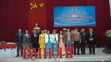 Đại hội đại biểu Công đoàn cơ sở cơ quan chính quyền huyện Phú Lộc lần thứ II, nhiệm kỳ 2023-2028