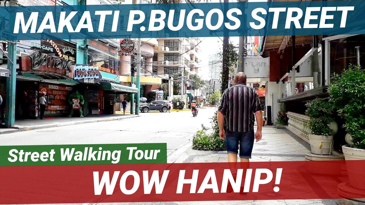 UNANG TANAW! P.BURGOS STREET MAKATI STREET WALKING TOUR!