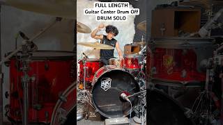 Guitar Center Drum Off - FULL LENGTH submission video (Joey Castro Drum Solo)