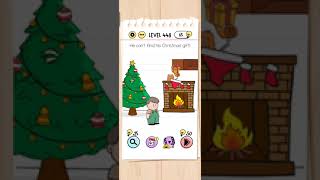 Brain Test Level 448 Walkthrough