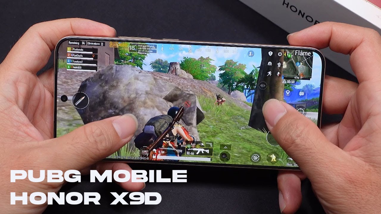 HONOR X9d PUBG Mobile Gaming Test | Snapdragon 6 Gen 4 | 120Hz Display