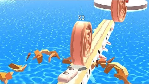 Spiral Roll - All Levels Gameplay Android, iOS