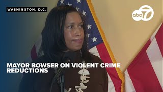 New initiative on juvenile crime expected at DC Mayor Bowser's crime reduction address
