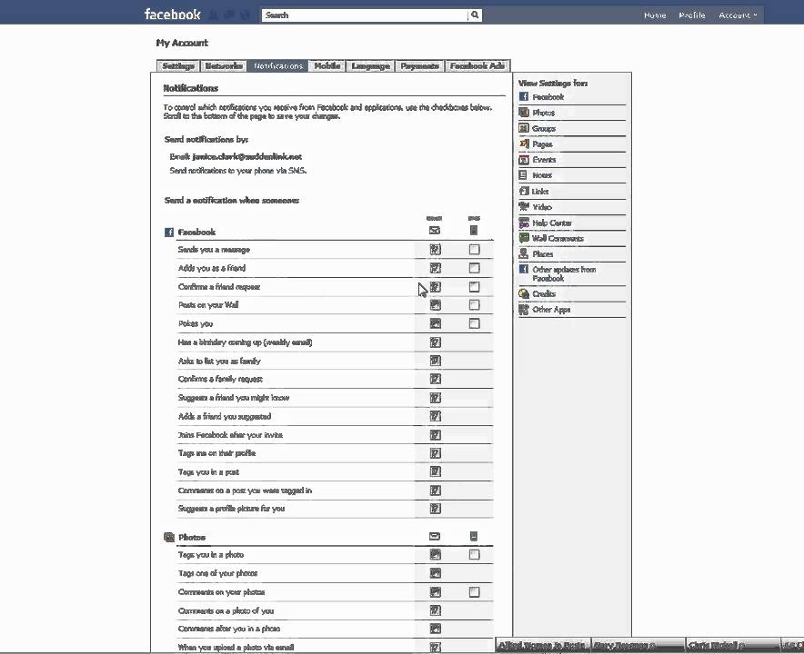 How to Edit Email and SMS Notifications You Receive on Facebook