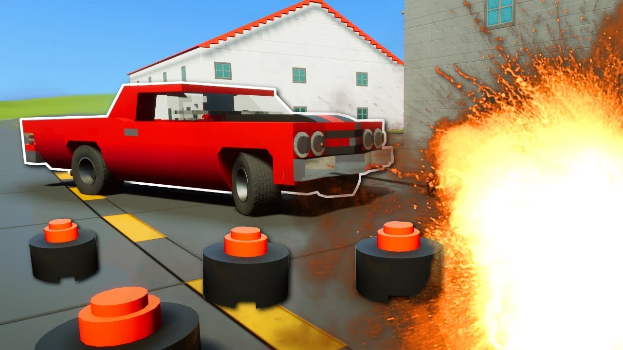 LEGO LAND MINE RACE! - Brick Rigs Gameplay & Multiplayer Race! - YouTube