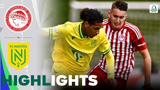 Olympiacos Vs Nantes Highlights & Penalty Shootout Uefa Youth League Semi Final 19-04-2024