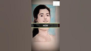 Rashmika mandanna drawing #shorts #drawing #rashmikamandanna #rashmika