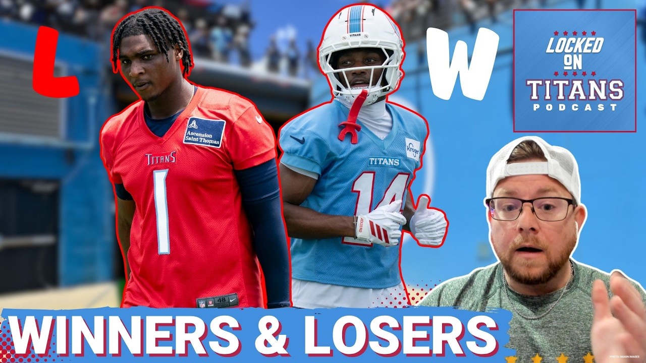 Cam Ward ‘BIGGEST LOSER’ & Carnell Tate BIGGEST WINNER of Tennessee Titans OTAs Cam Ward ‘BIGGEST LOSER’ & Carnell Tate BIGGEST WINNER of Tennessee Titans OTAs