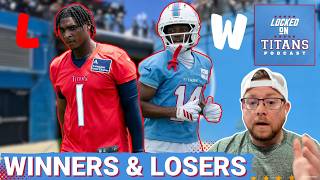 Cam Ward 'BIGGEST LOSER' & Carnell Tate BIGGEST WINNER of Tennessee Titans OTAs