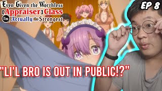Worthless “Appraiser” Class EP 8 | Sauna With Girls! What Could Go Wrong? | Anime Weeb REACTIONS