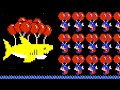 Baby Shark vs Balloon fight 50 main character (nes).