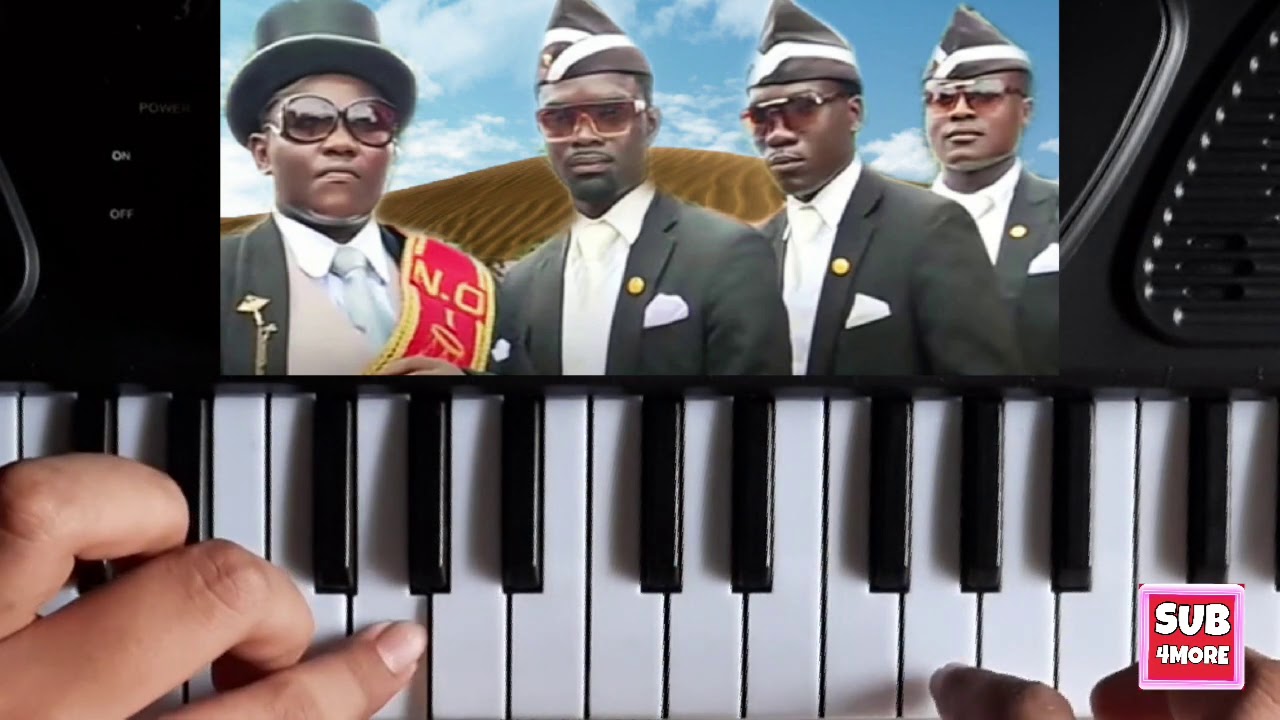 How to play coffin dance song on piano/Soham Art Studio/ YouTube
