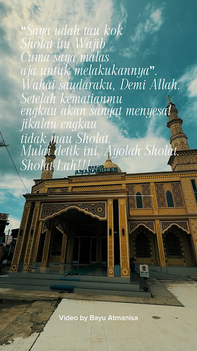 Marilah Sholat #sholat #marilahsholat #islam #mengajaksholat #fyp #reels #fbprofesional #fbpro
