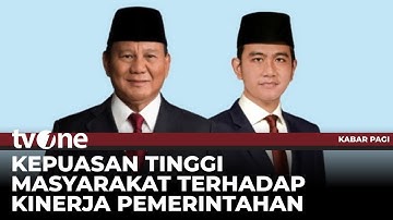 Kinerja Jelang Satu Tahun Pemerintahan Prabowo-Gibran Mendapatkan Kepuasan Tinggi | tvOne