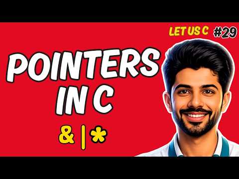 Bacsics of Pointer in C Programming | Declaration, Initialization, & and * Operators