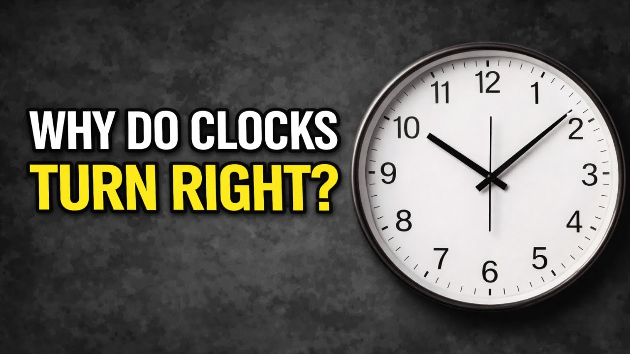 Clockwise Clock Introduction Why Do Clocks Go Clockwise? - YouTube