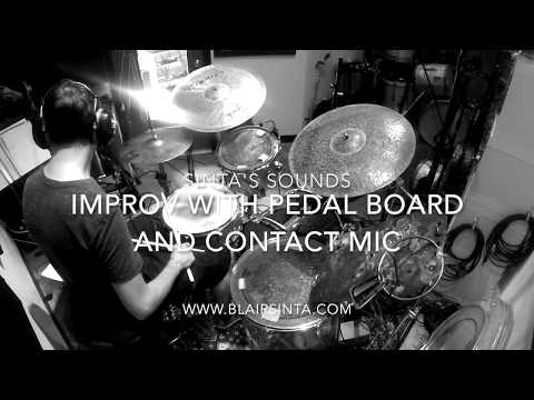 Drum Improvisation With Effects Pedals