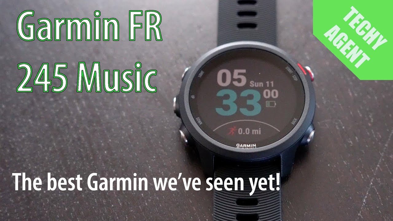 TEST: Garmin Forerunner 245 Music  Reviewing running watch - Inspiration