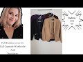 Fashion over 50|Fall Capsule Wardrobe and Declutter