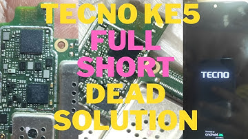 Tecno KE5 Spark Go full short dead solution