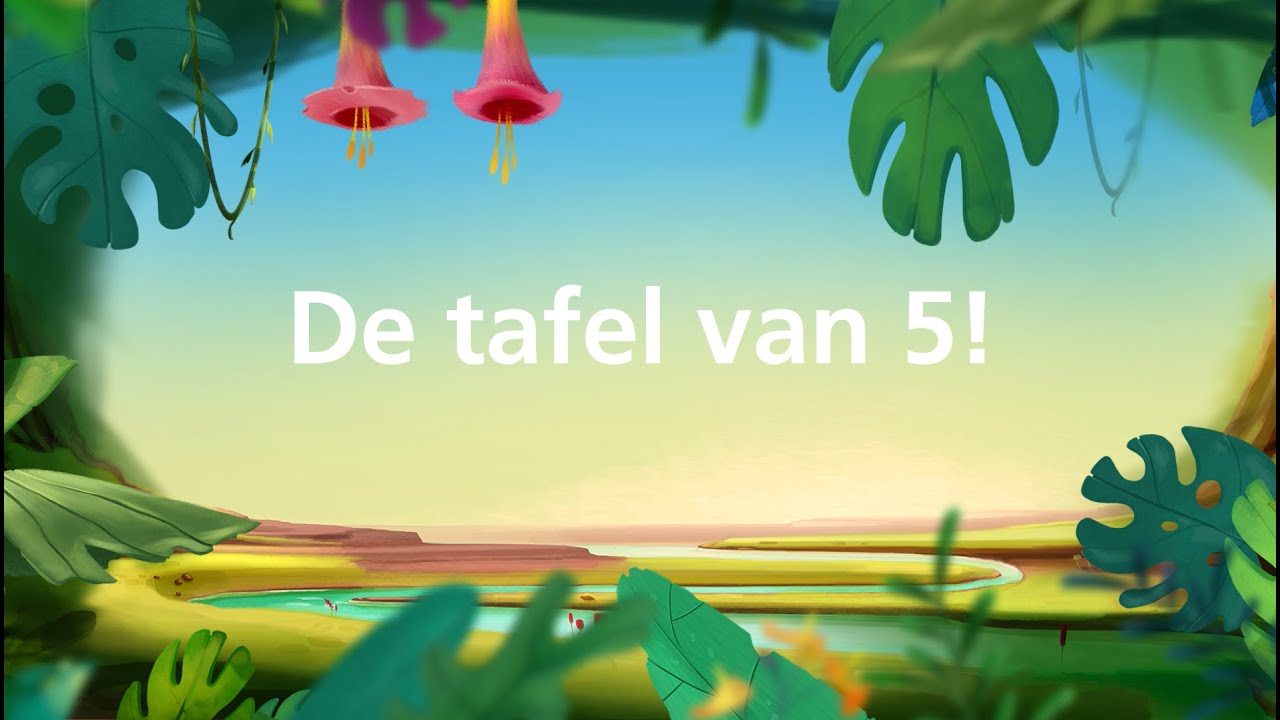 Tafels oefenen met Semsom tafelliedjes | De tafel van 5