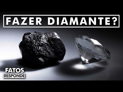 Vídeo: Os carvões se transformam em diamantes?