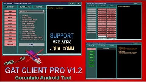 Help Solve Android Problems With Gorontalo Android Tool  V1.2