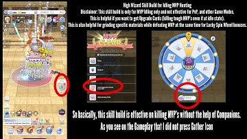 Labyrinth Ragnarok: High Wizard Skill Build for IDLE MVP Hunting