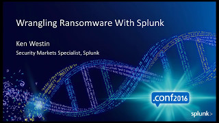 Ransomware Wrangling with Splunk