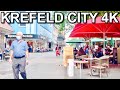 [4K] Former Velvet and Silk City in Germany - Krefeld City Walking Tour