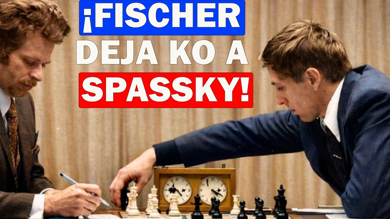 ♟¡ESPECTACULAR COMBINACIÓN DE FISCHER!👉PARTIDA 10 DEL CAMPEONATO DEL MUNDO DE 1972