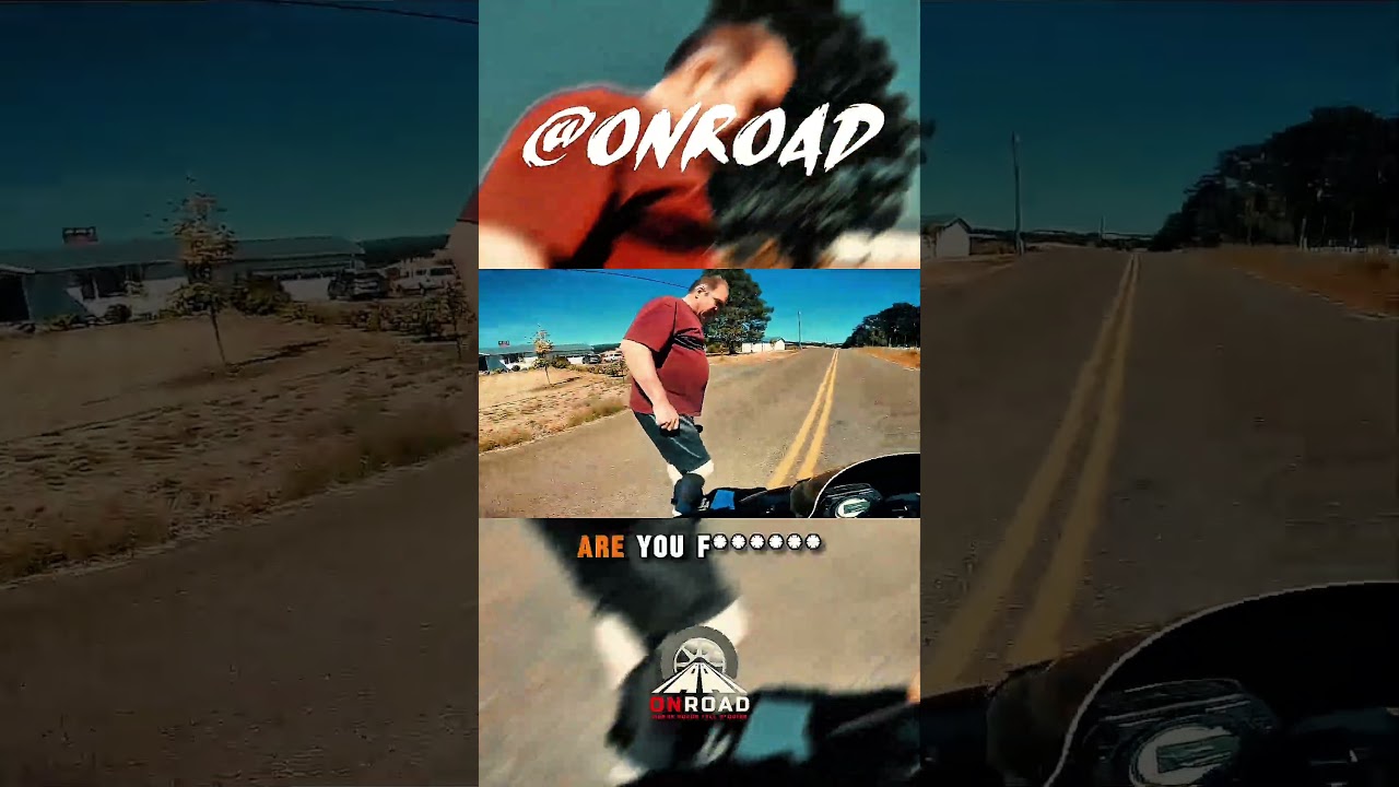 Crazy Karen Gets Instant Karma #biker #bikershorts #biking