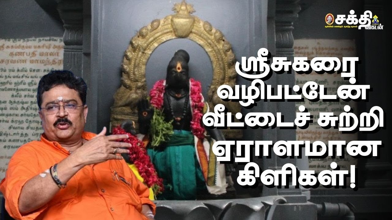 S.VE.சேகர் | ஶ்ரீசுகப்பிரம்மத்துக்கு சந்நிதி எடுக்கலாம் என்று விரும்பினேன். அப்போது... #svesekar