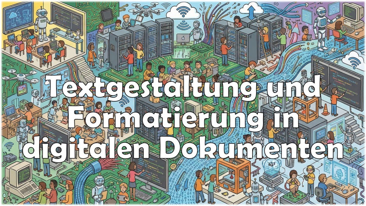 Textgestaltung und Formatierung in digitalen Dokumenten