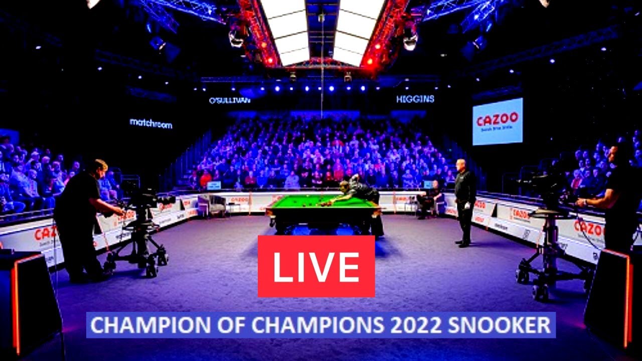 live champion of champions snooker semi final