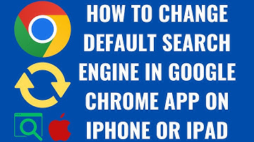 How to Change Default Search Engine in Google Chrome App on iPhone or iPad