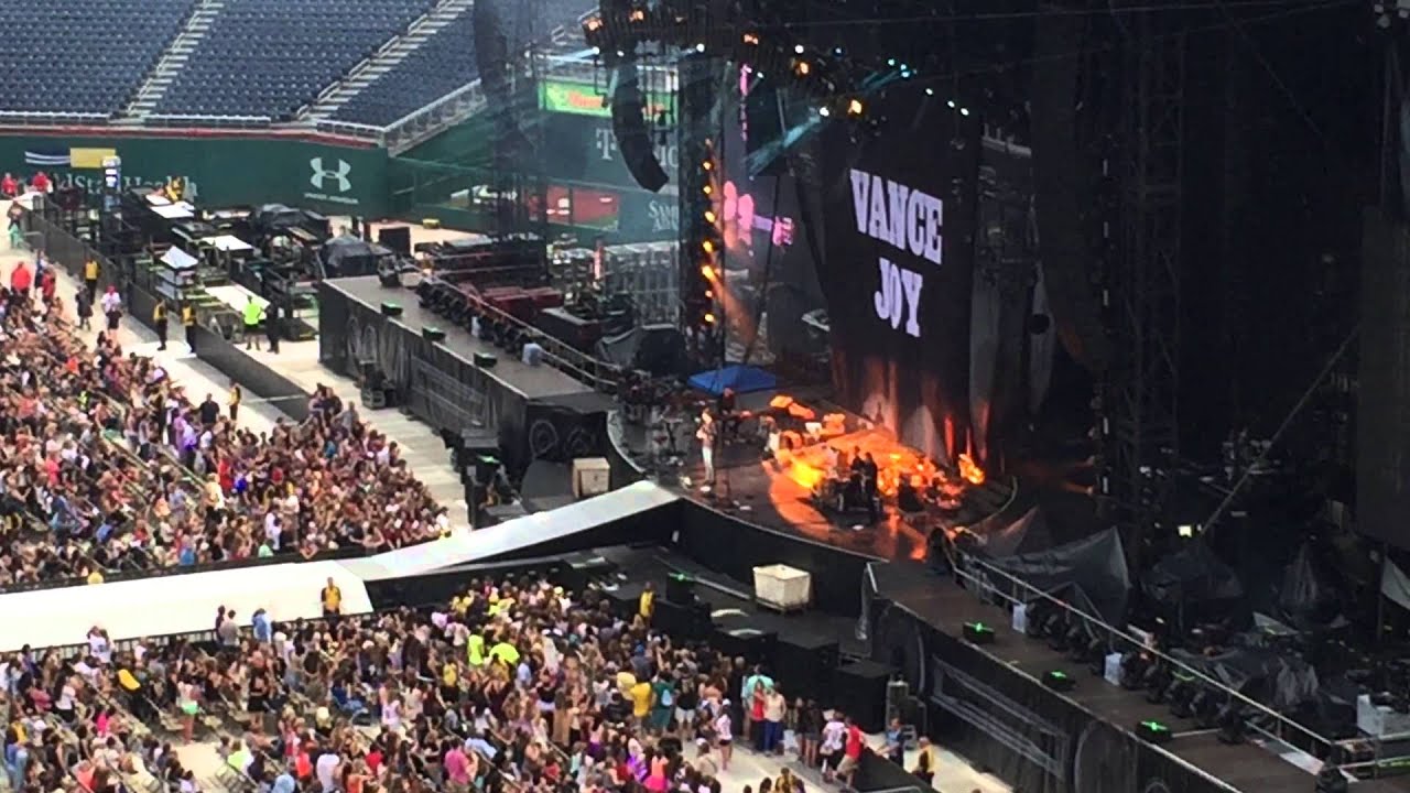 One Direction Nationals Park Seating Chart