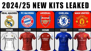 2024/25 Football Kit Reveals: New Confirmed Jerseys Unveiled | Exciting New Kits for 2024/25 Season!